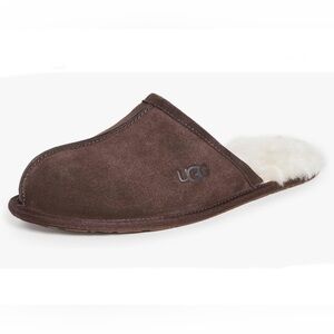 NWT- UGG Espresso Suede Scuff Slipper